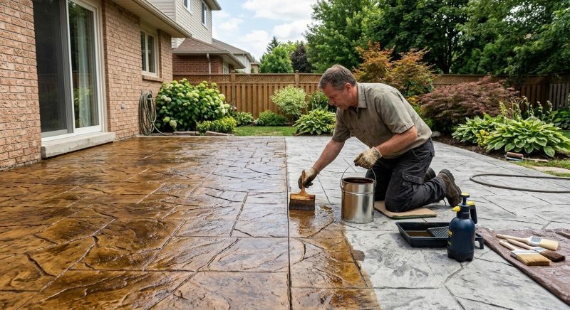 Concrete Tinting in Frisco, TX