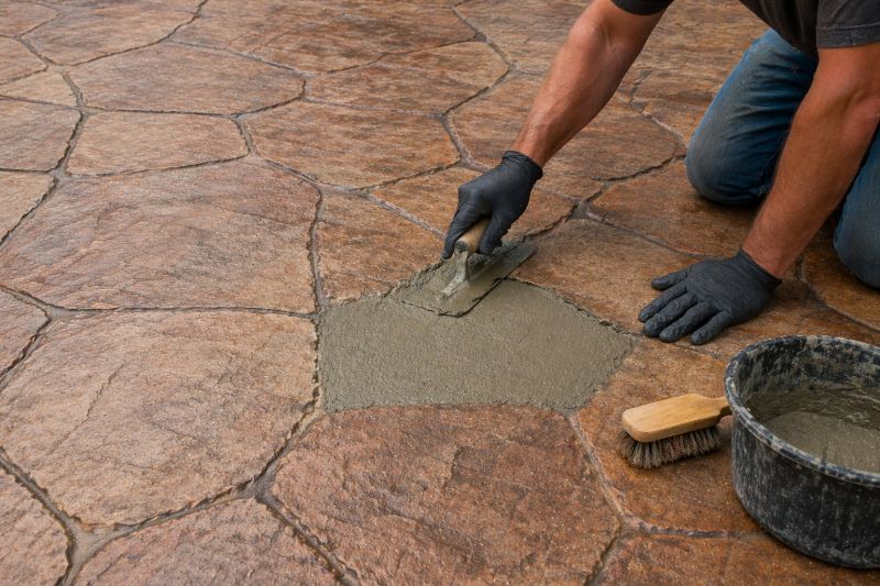 Decorative Concrete Repair in Overland Park, KS